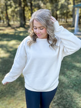 Ultimate Cozy Sweatshirt - Ivory