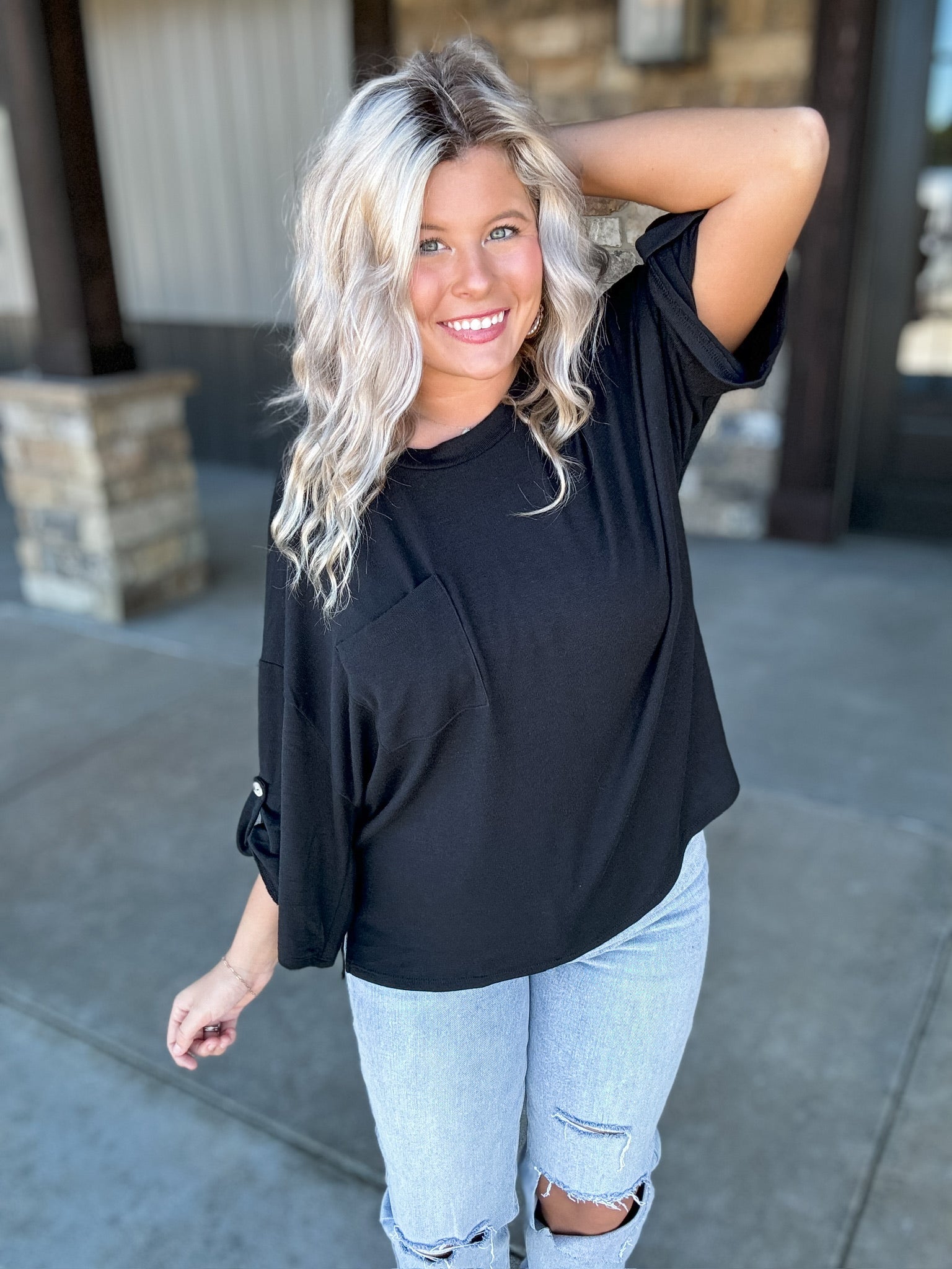 Chicago Chic Top - Black