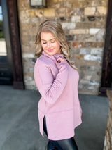 All For One Top - Mauve FINAL SALE