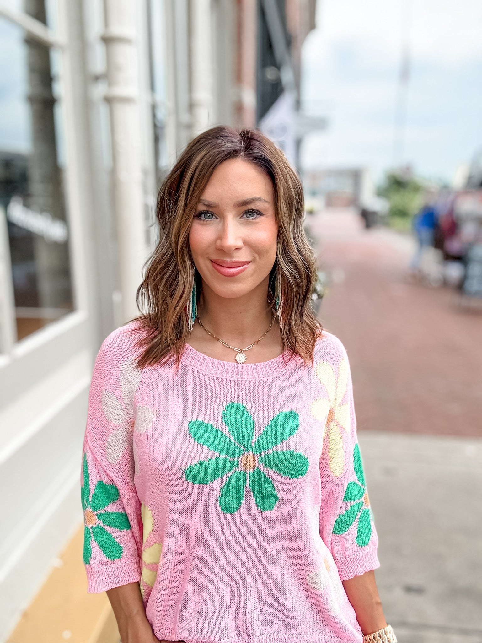 Hidden Garden Sweater Top