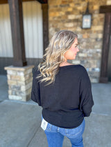 Comfy Core Top - Black