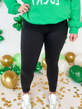 Butter Basic Legging - Black FINAL SALE