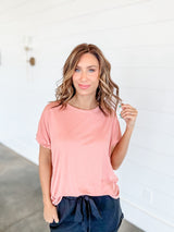 Joy In The Journey Top - Salmon FINAL SALE