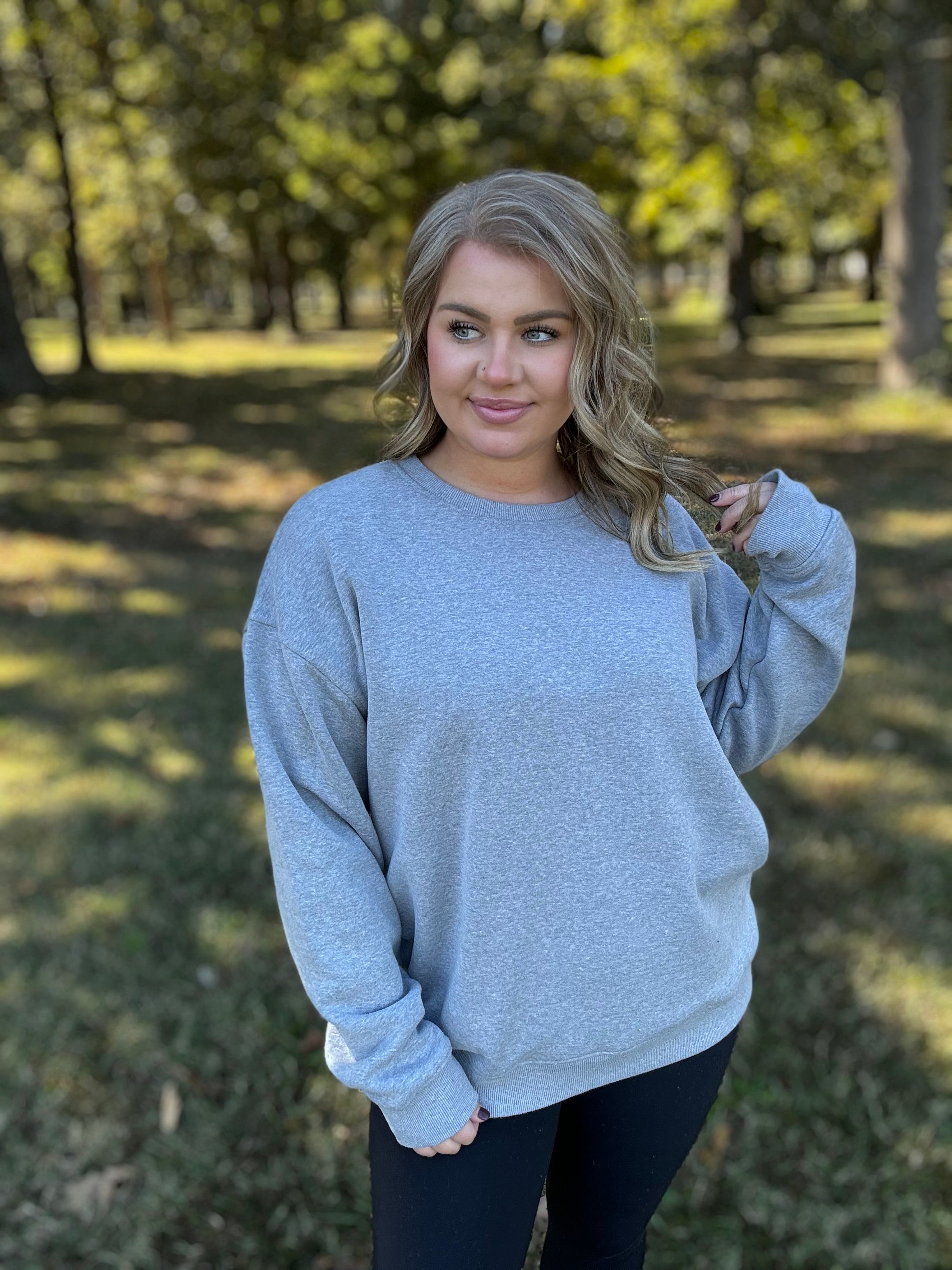 Ultimate Cozy Sweatshirt - Grey