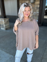 Casual Chill Top - Mocha