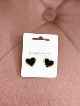 Sweet Tart Earrings - Black