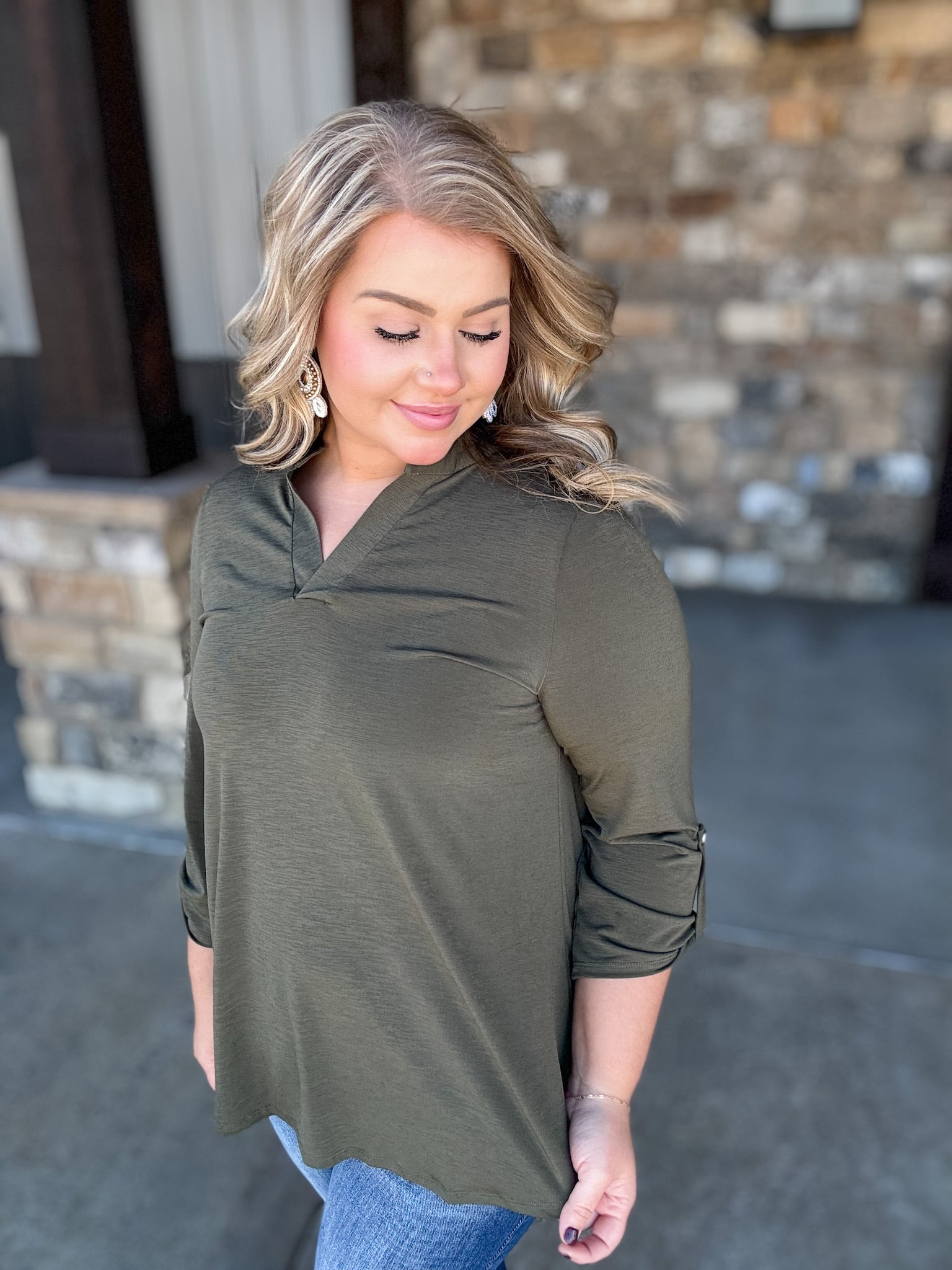 Urban Pulse Top - Olive