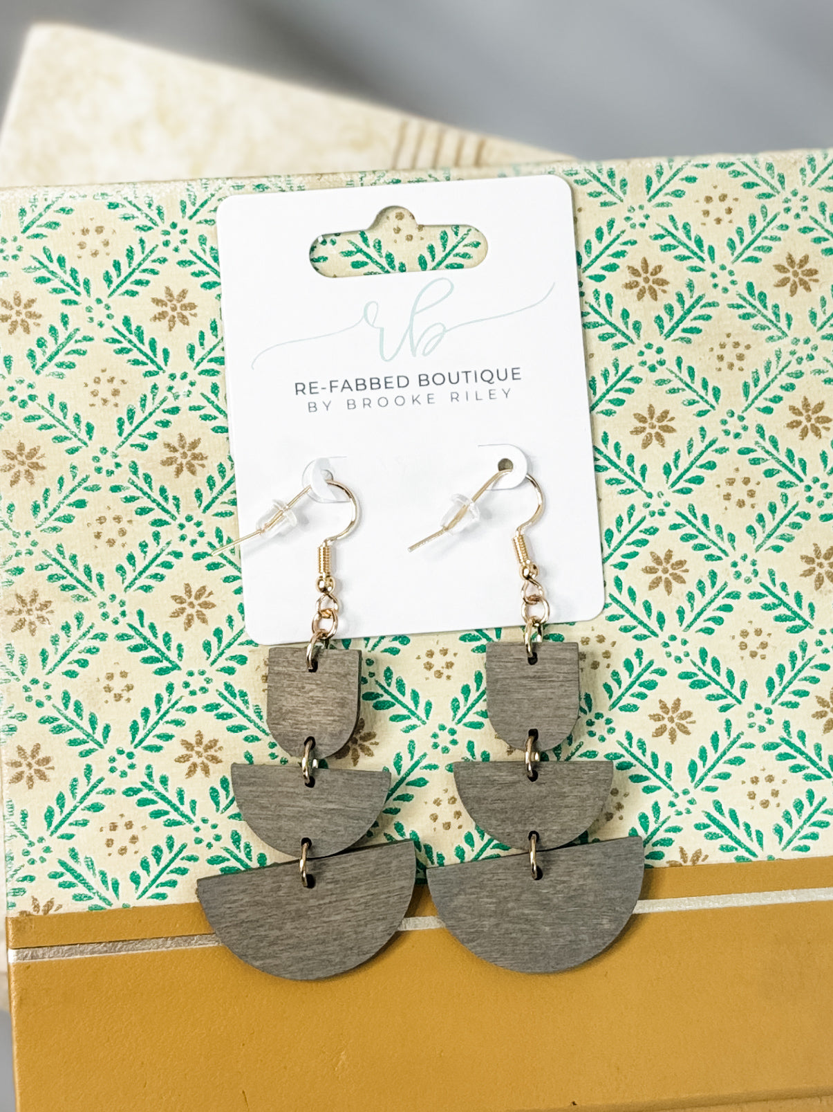 Gray Whisper Earrings