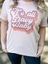 It's All Gravy Baby Retro Thanksgiving Tee FINAL SALE