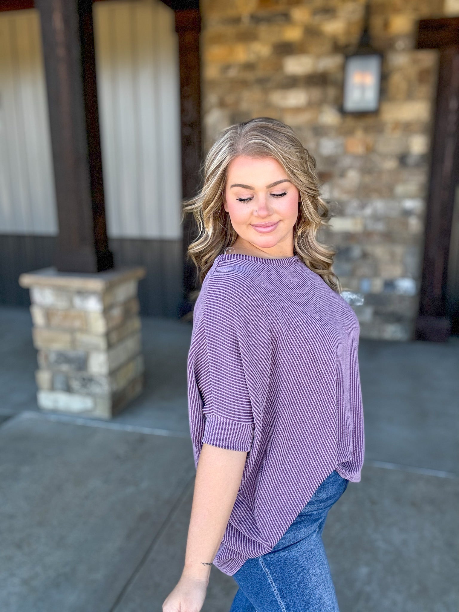 Casual Chill Top - Purple