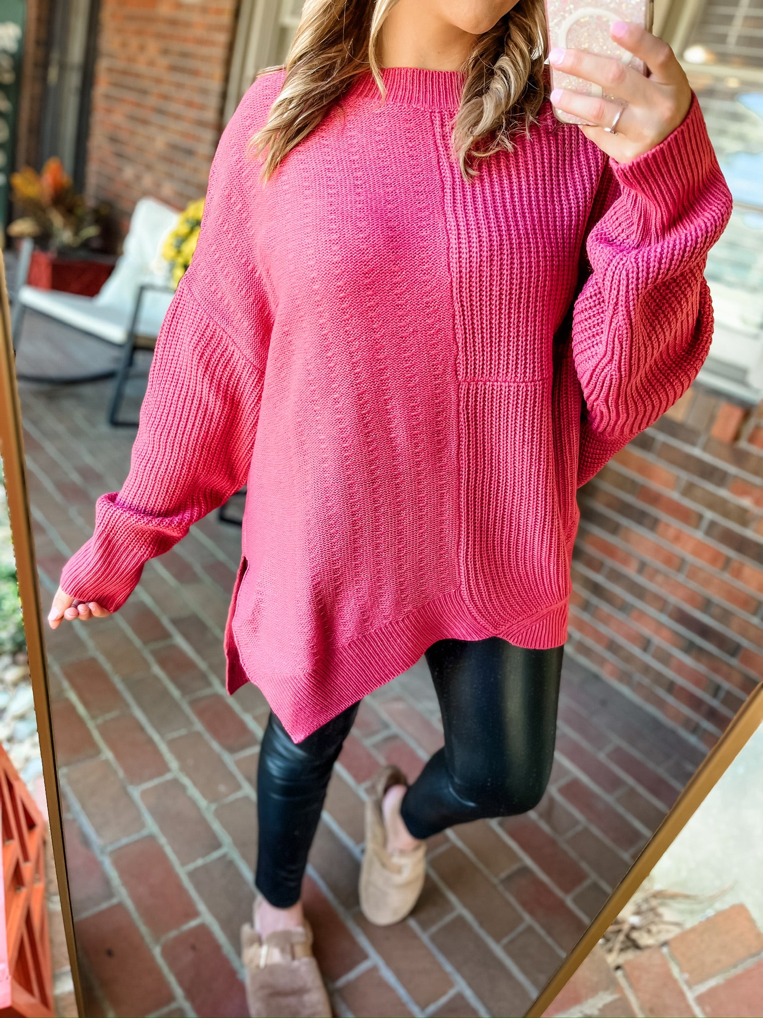 Memory Lane Sweater - Marsala