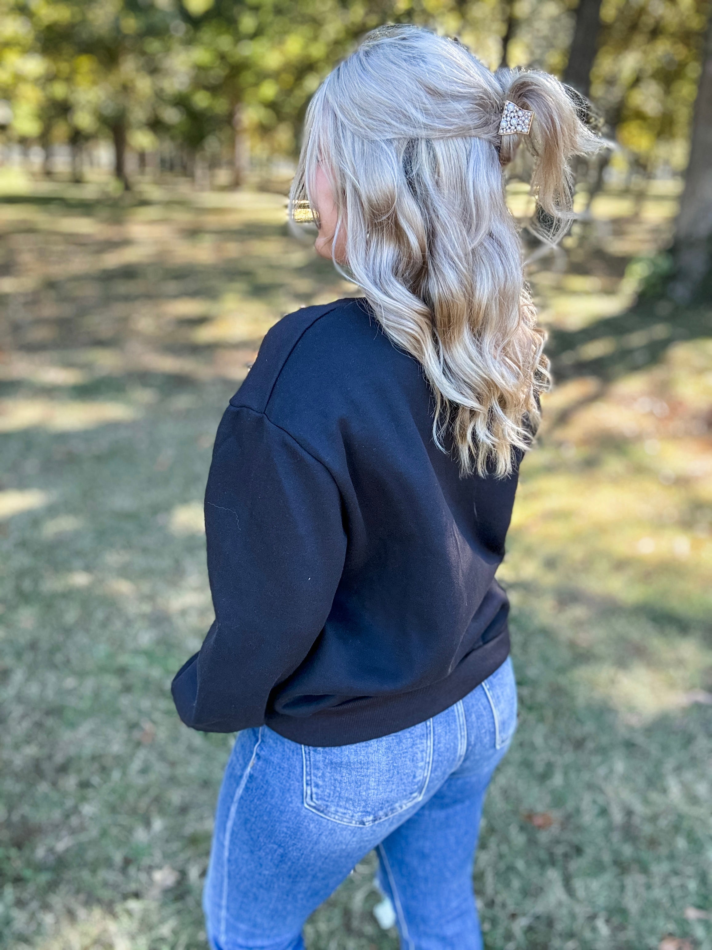 Saddle Style Sweatshirt FINAL SALE