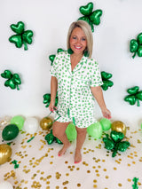 Clover Ruffle Pajama Set