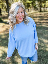 Casual Couture Top - Blue