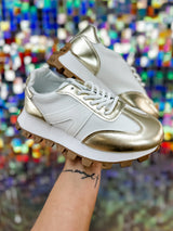 Russo Sneaker - Gold FINAL SALE