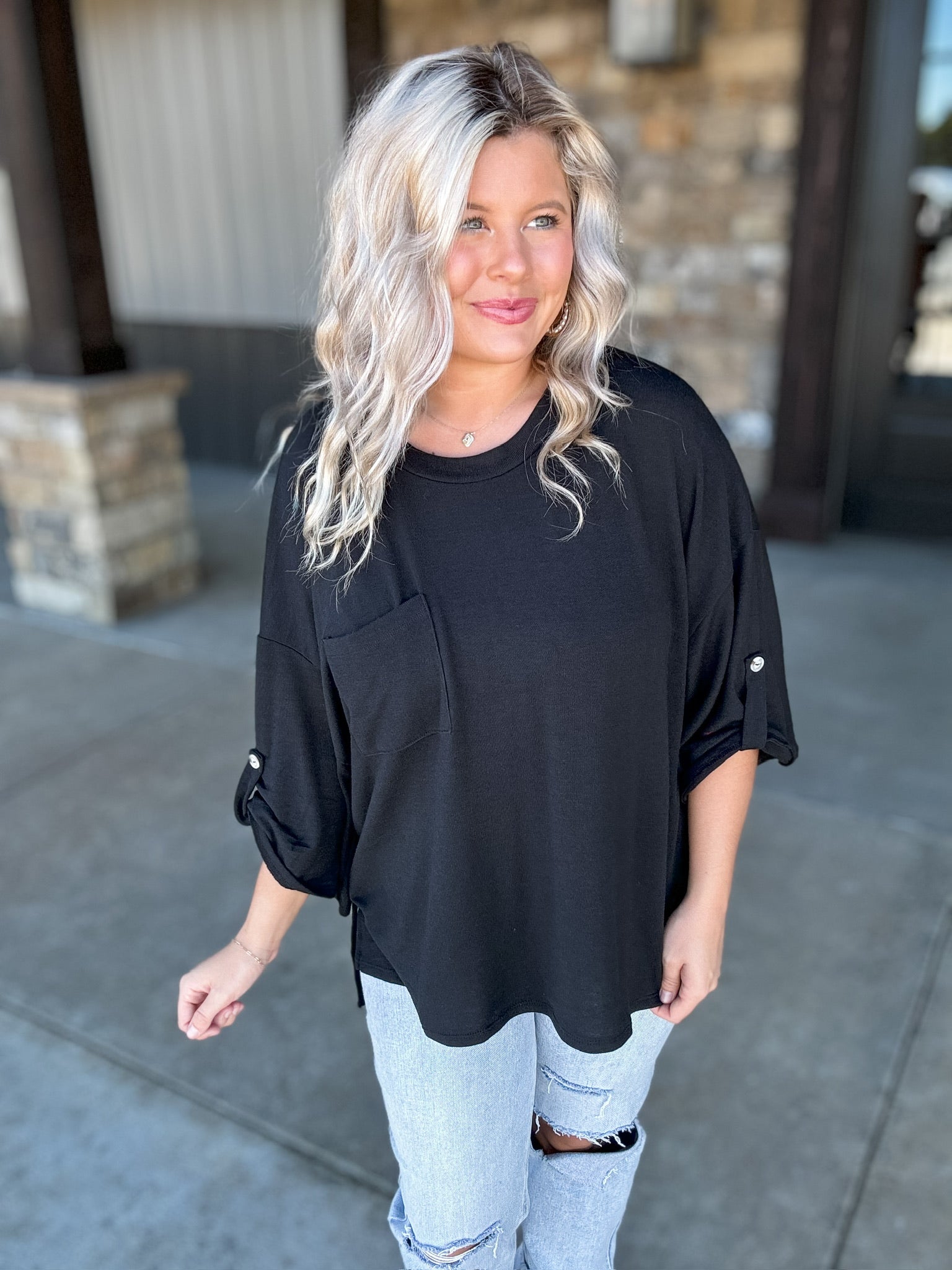 Chicago Chic Top - Black