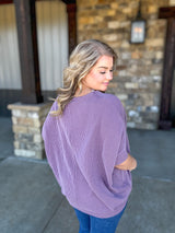 Casual Chill Top - Purple