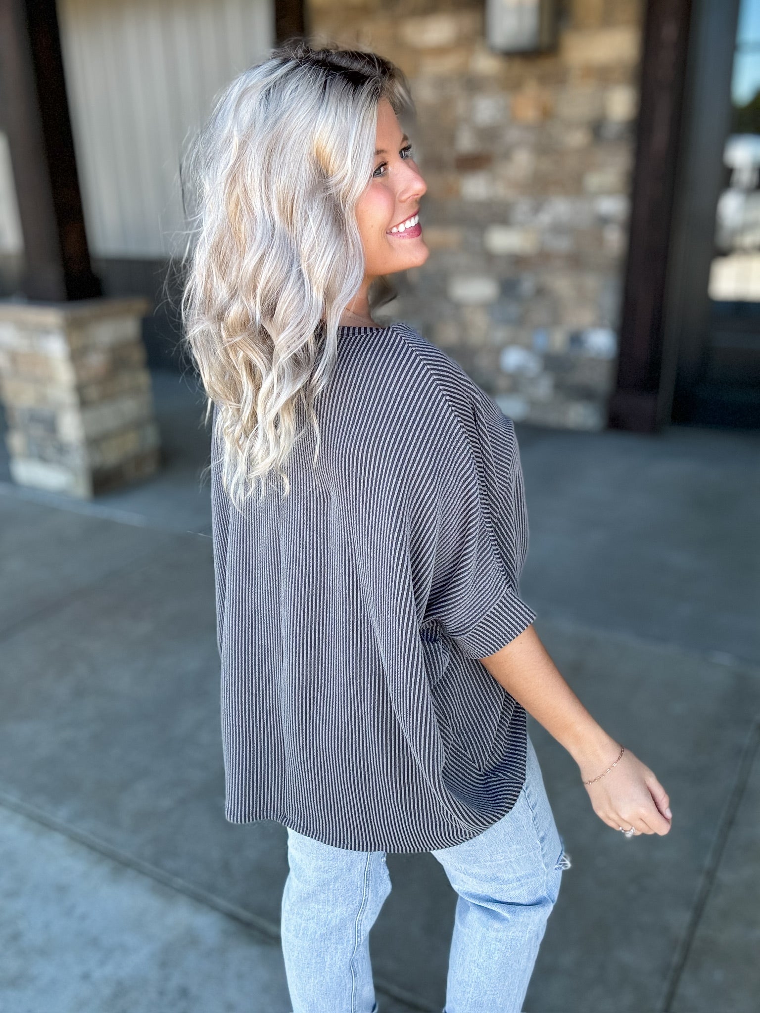 Casual Chill Top - Charcoal