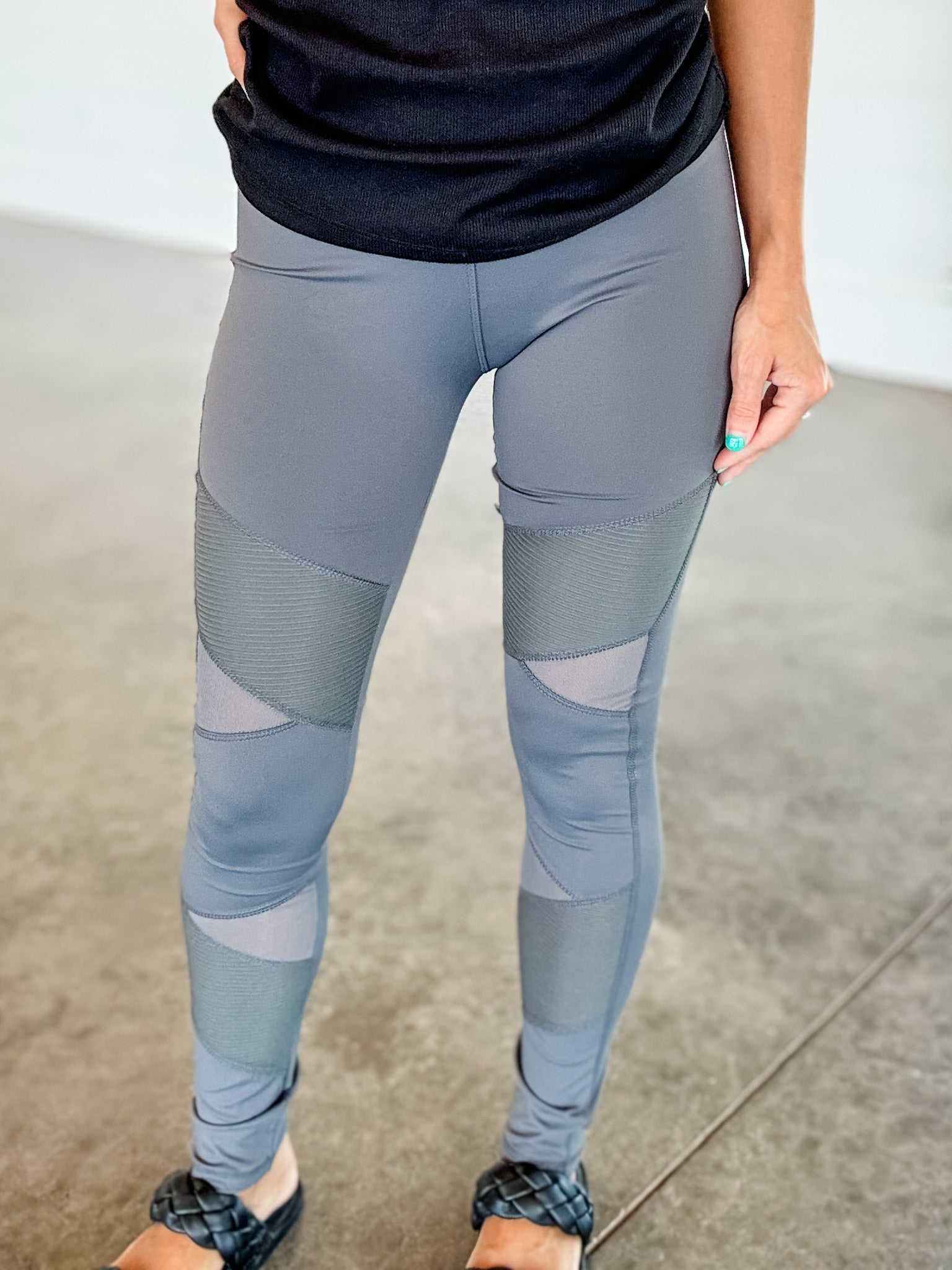 Work It Out Legging - Grey FINAL SALE