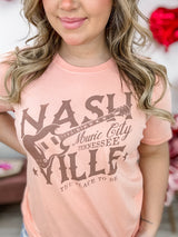 Nashville Guitar Graphic Tee