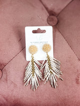 Fringe Fiesta Earrings - Ivory