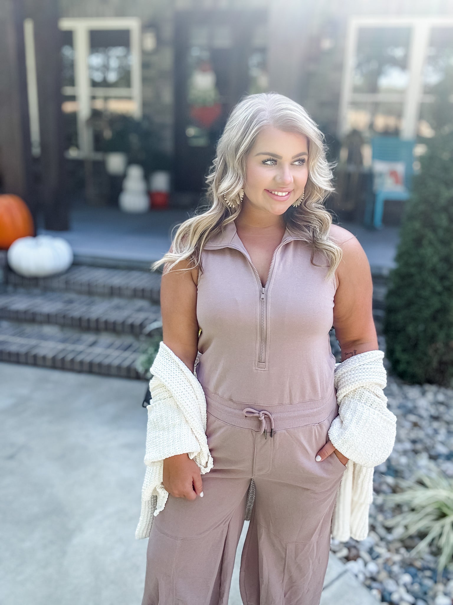 Mocha Delight Jumpsuit FINAL SALE