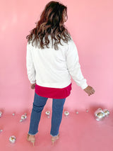 Jolly Bow Sweatshirt FINAL SALE