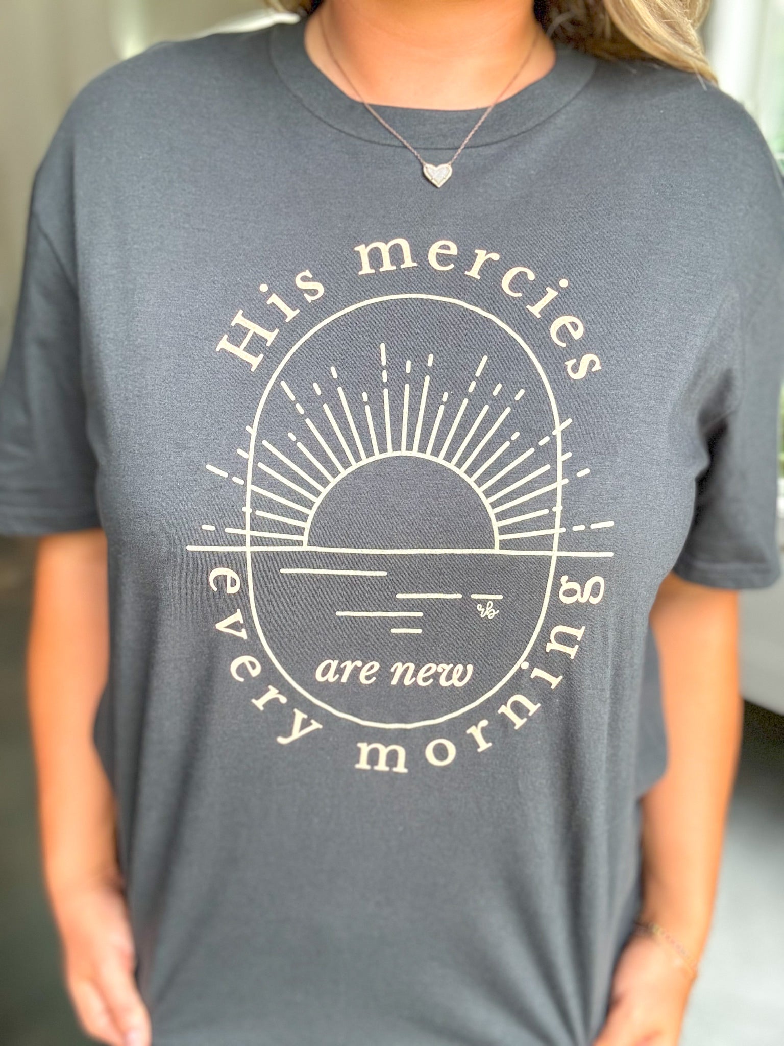 His Mercies Graphic Tee FINAL SALE