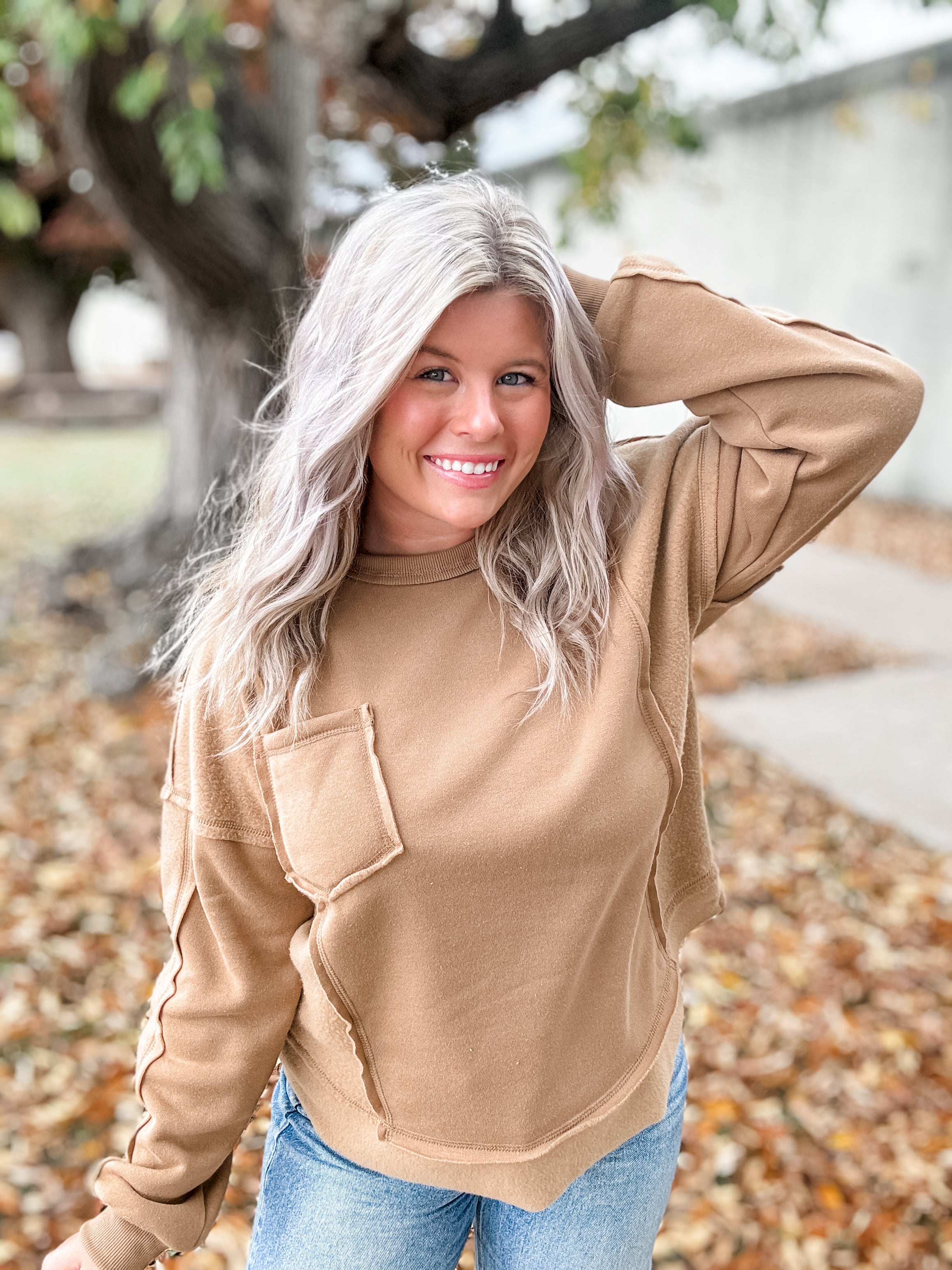 Everyday Ease Top - Mocha