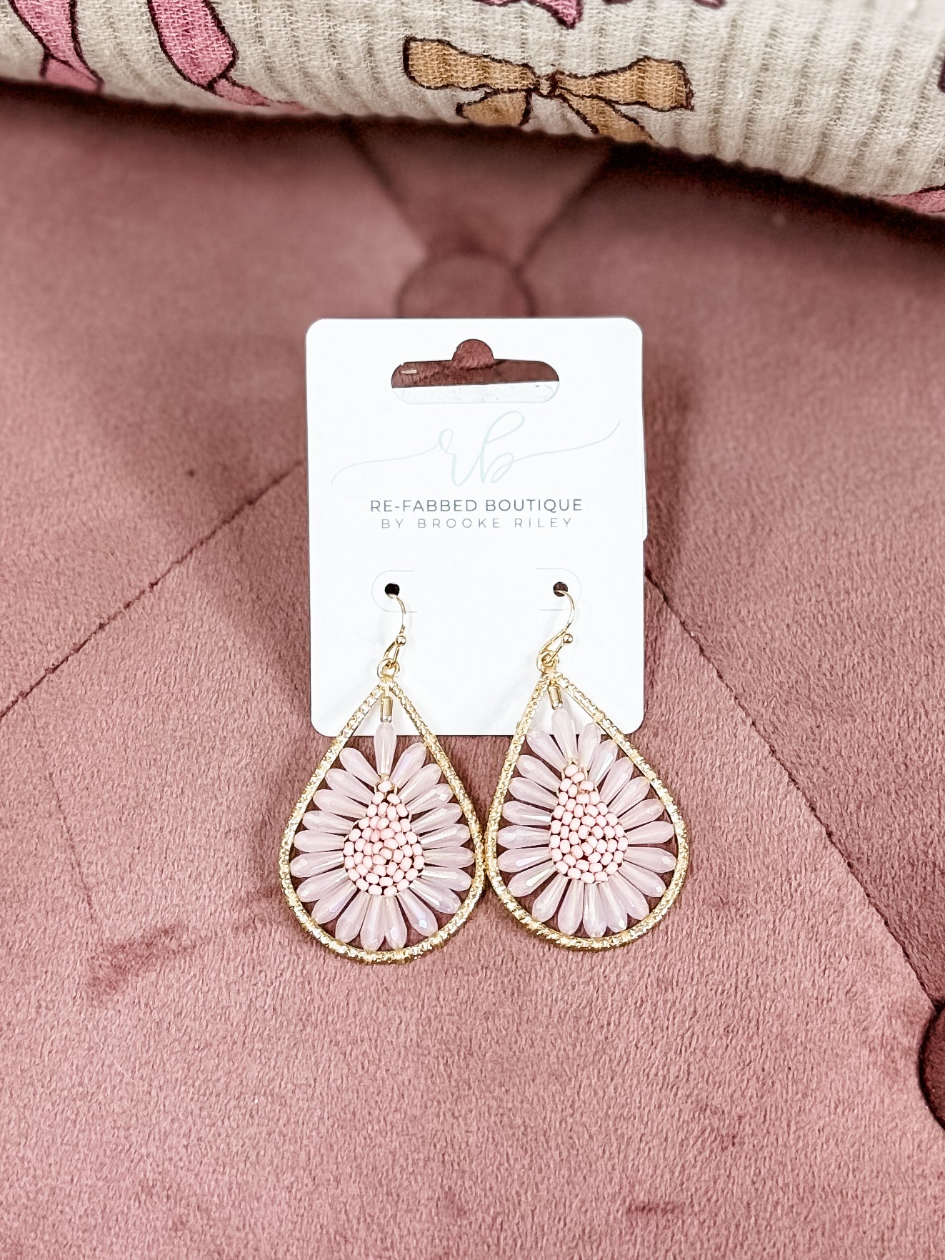 Spring Sunrise Earring - Pink