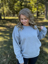 Ultimate Cozy Sweatshirt - Grey