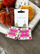 Quilt Square Earring FINAL SALE