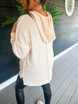 Hint Of Autumn Sweater - Cream FINAL SALE