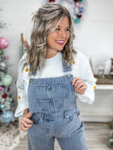 Gallery Shift Overalls - Denim FINAL SALE