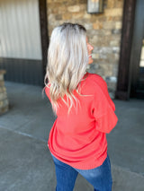 Fire Away Sweater - Red