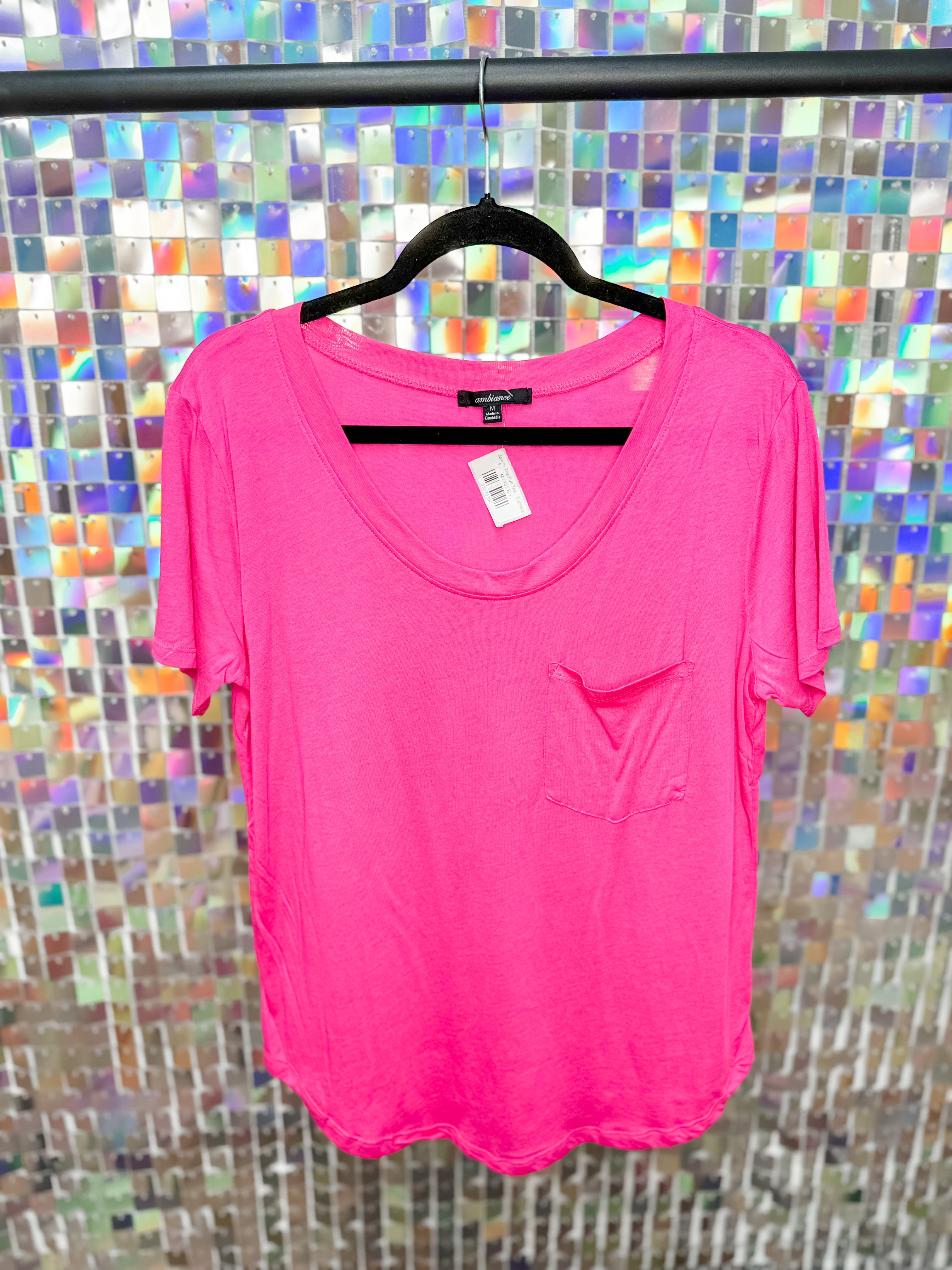 Join In The Fun Tee - Fuchsia