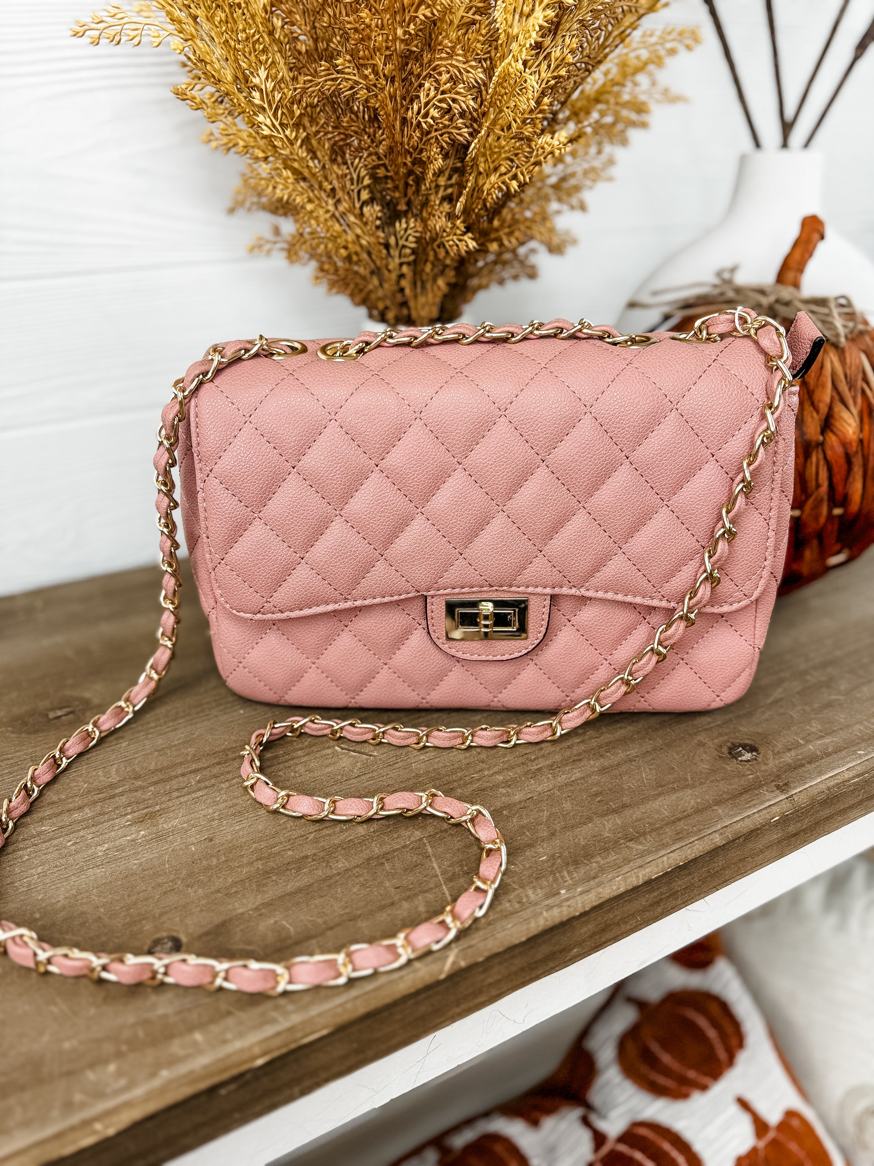 Isabelle Handbag Rose