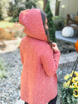 Snuggle Season Cardi - Rust FINAL SALE