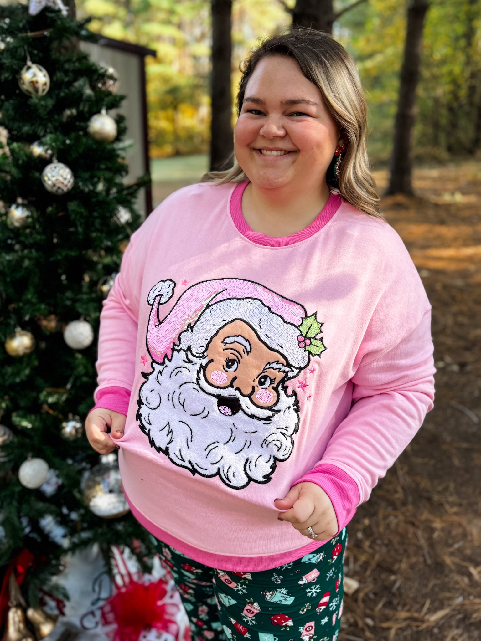 Happy Santa Sweatshirt