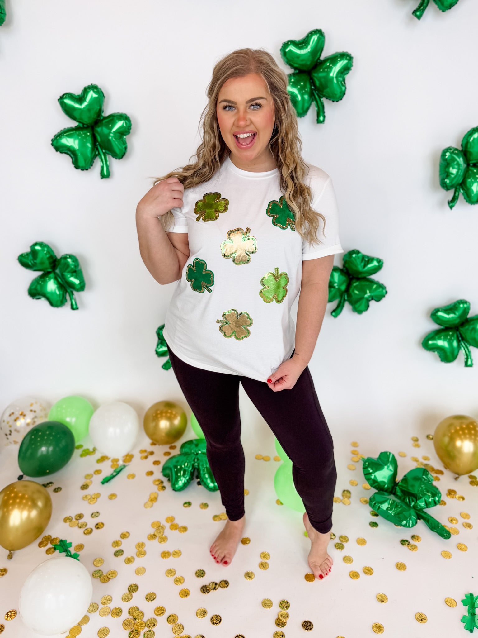 St. Patty's Clover Tee