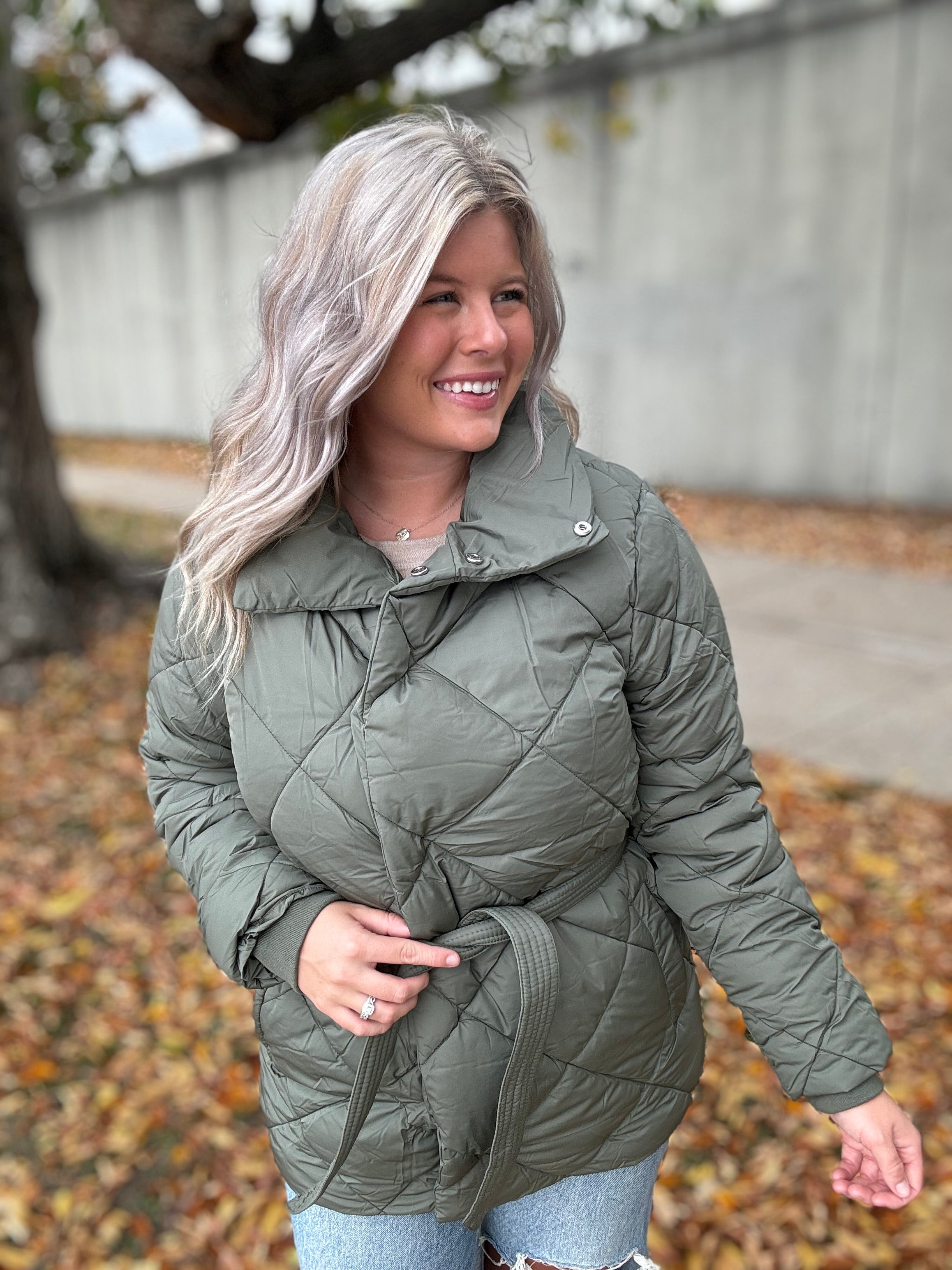 Brisk Adventures Coat - Olive