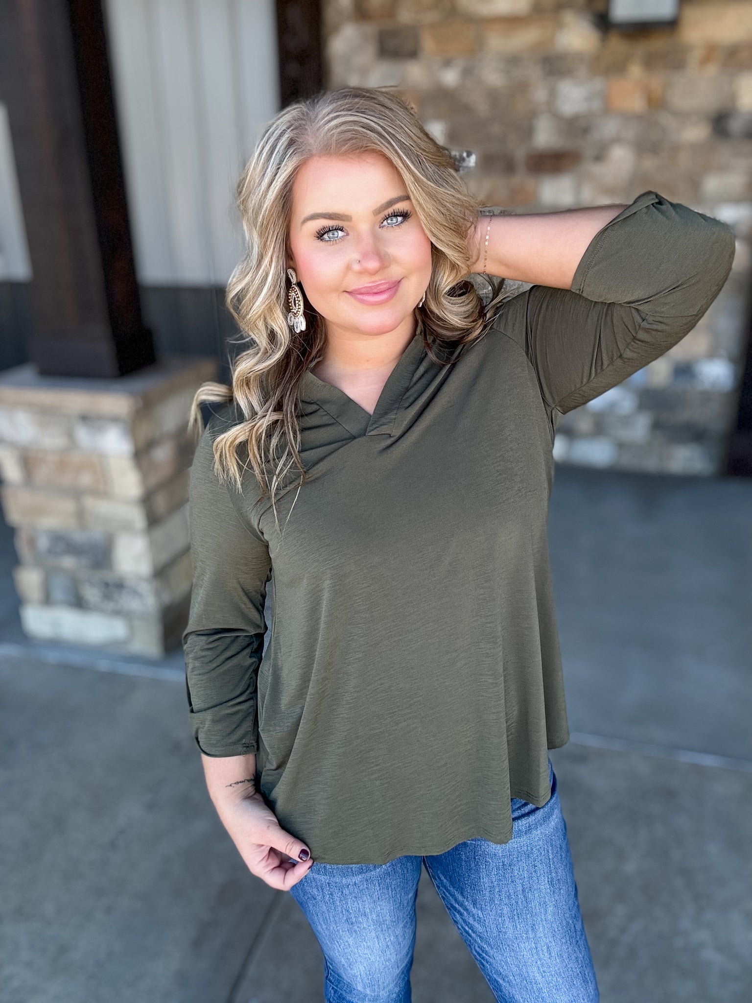 Urban Pulse Top - Olive