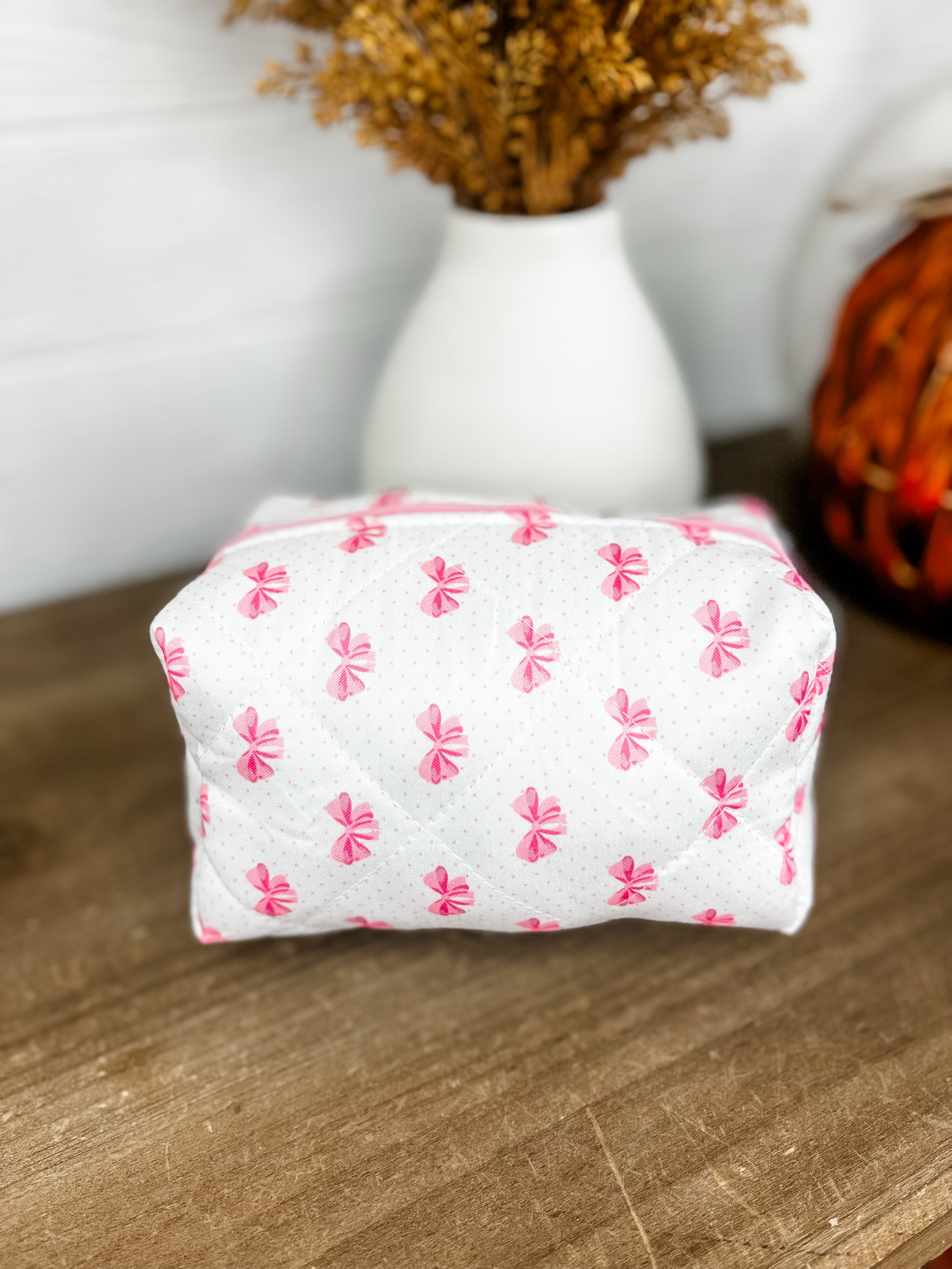 Bow Knot Makeup Bag