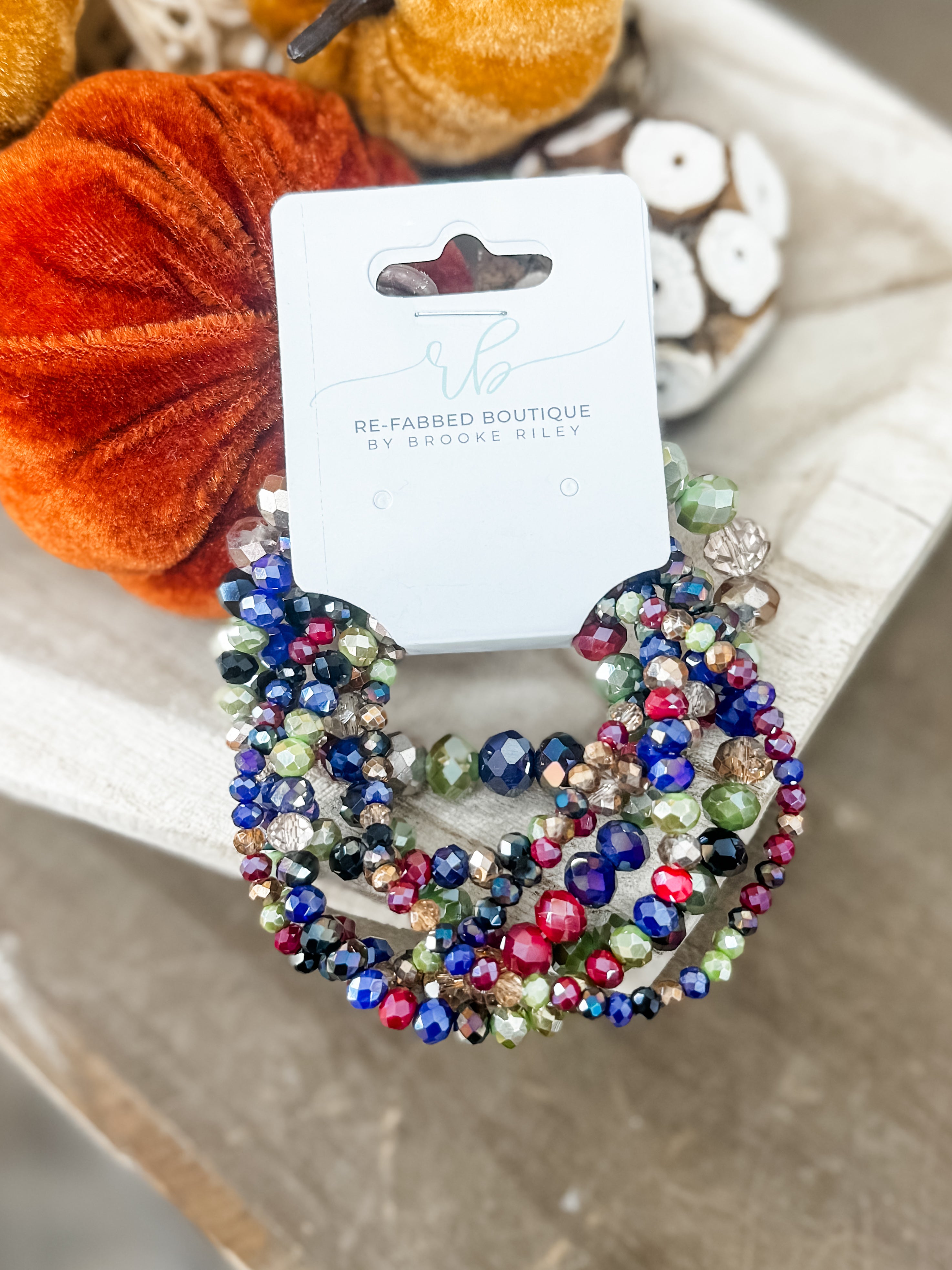 Blissful Beads Bracelet Set - Multi