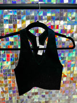 Twist & Shout Tank Top - Black FINAL SALE