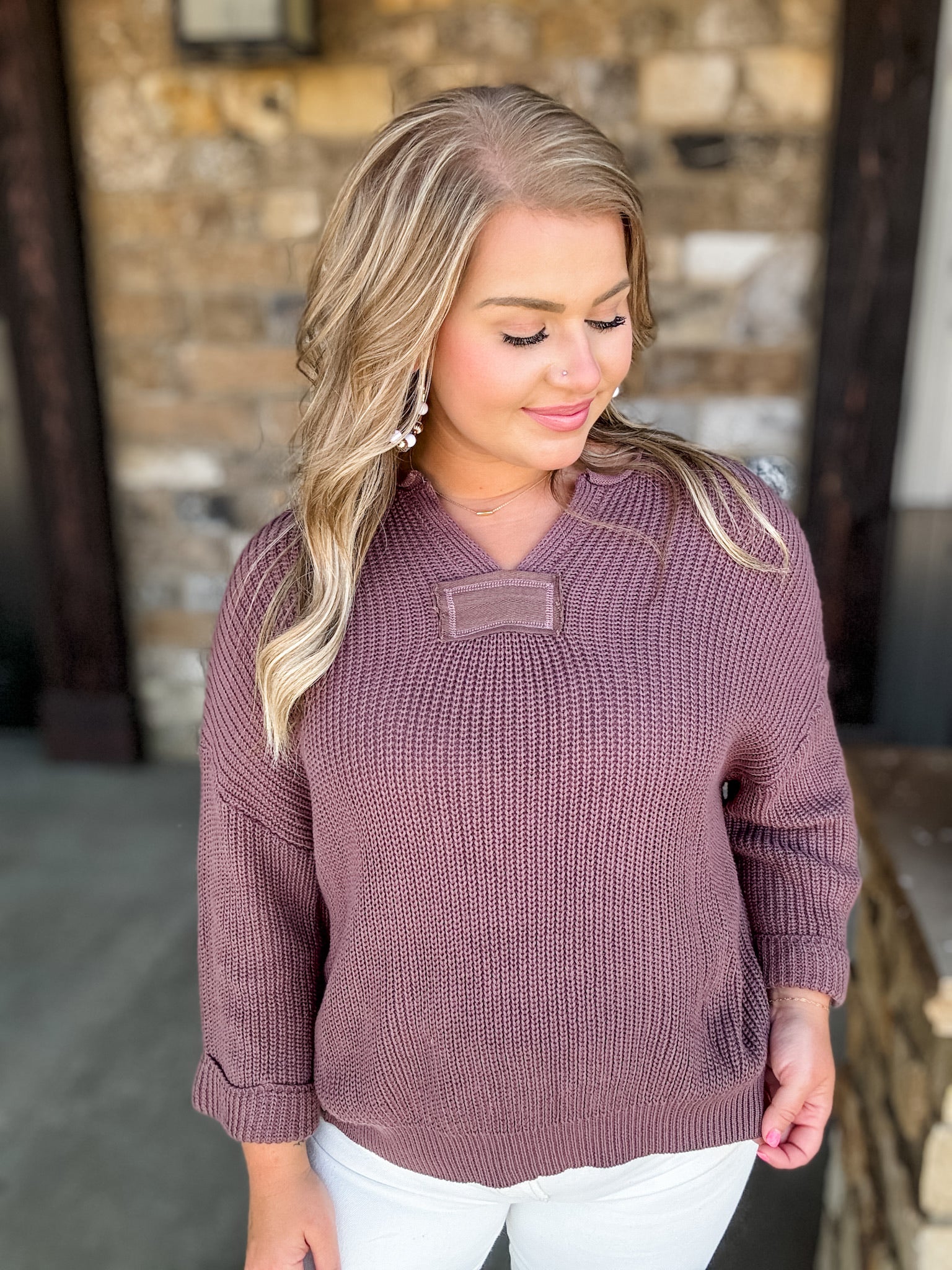 Canyon Echo Sweater - Mocha