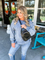 Autumn Essence Top - Denim