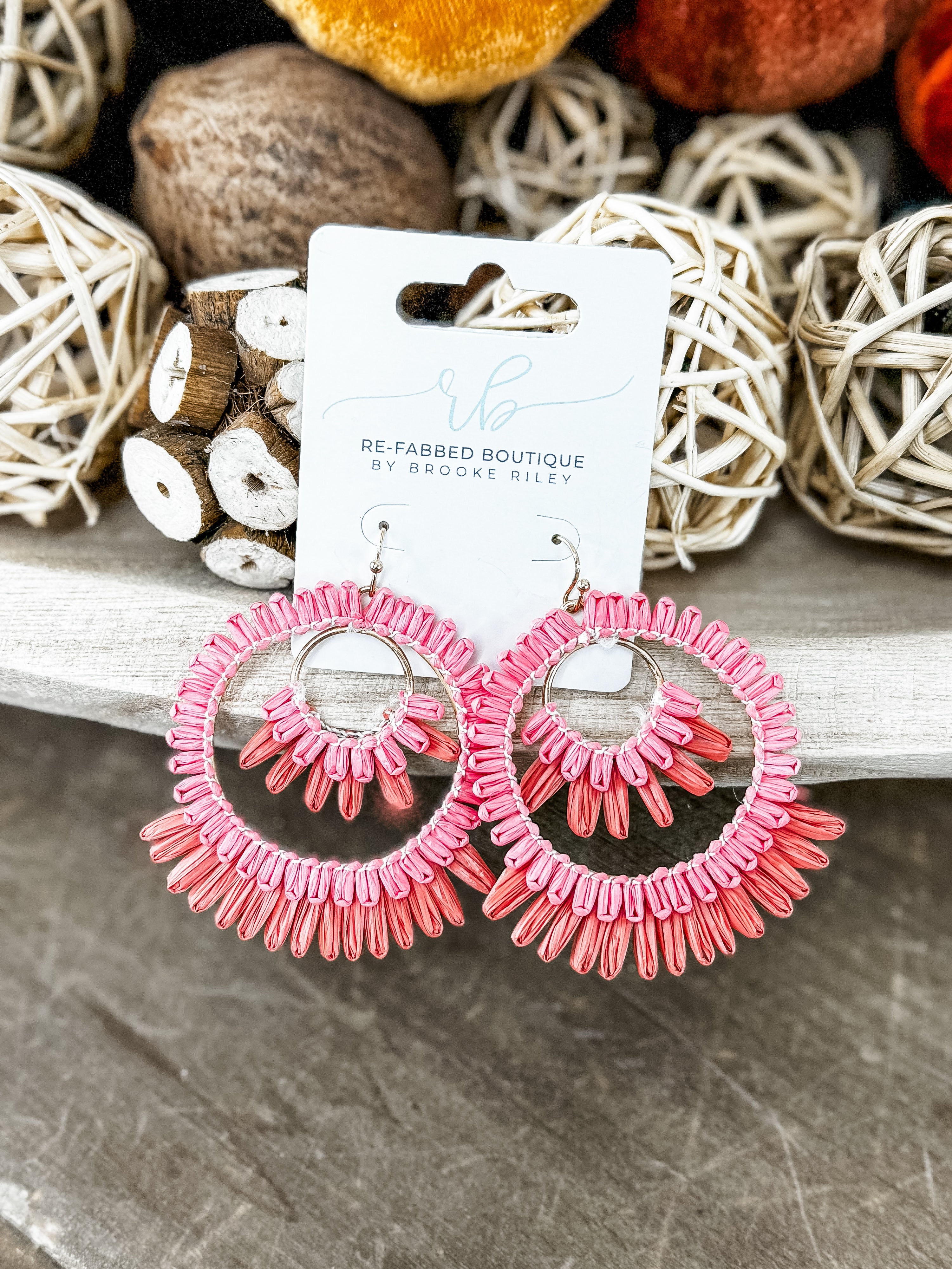 Atlantic Drift Earring - Pink