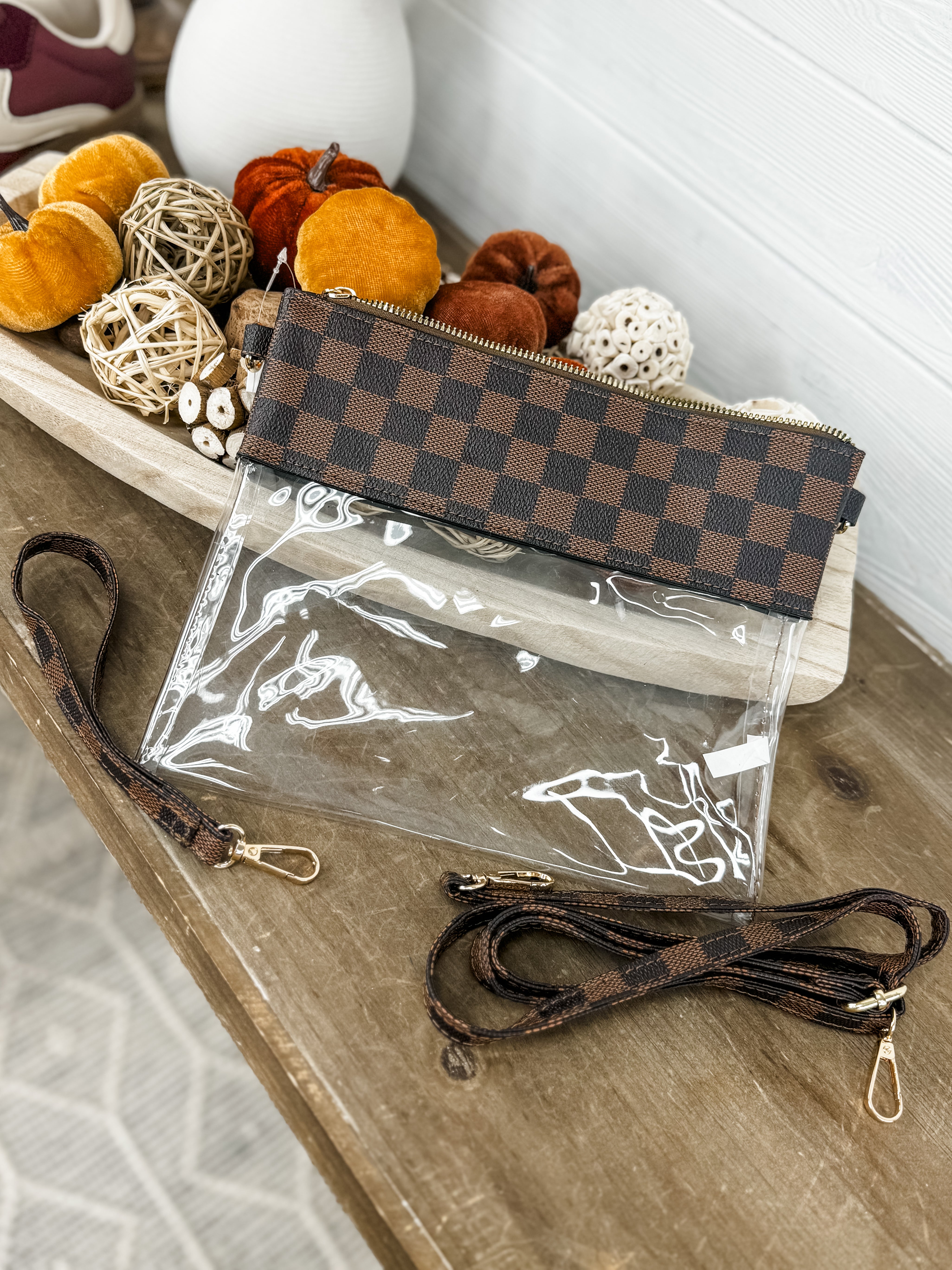 Clear Choice Bag - Brown