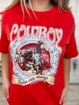 Cowboy Take Me Away Graphic Tee